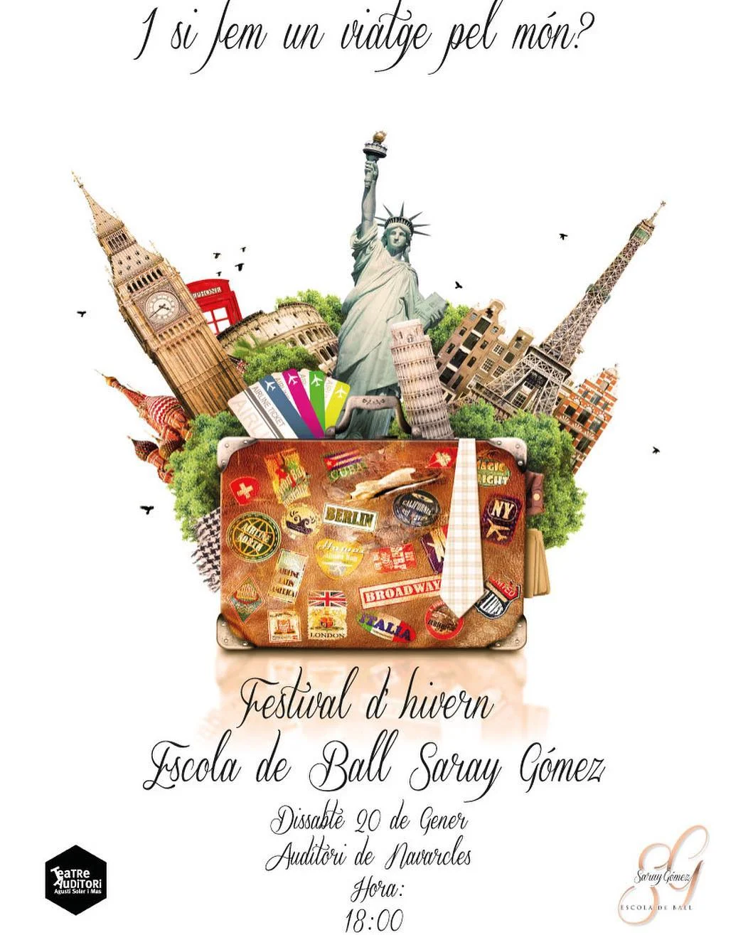 1r Festival Escola de Ball Saray Gómez – I si fem un viatge pel món?